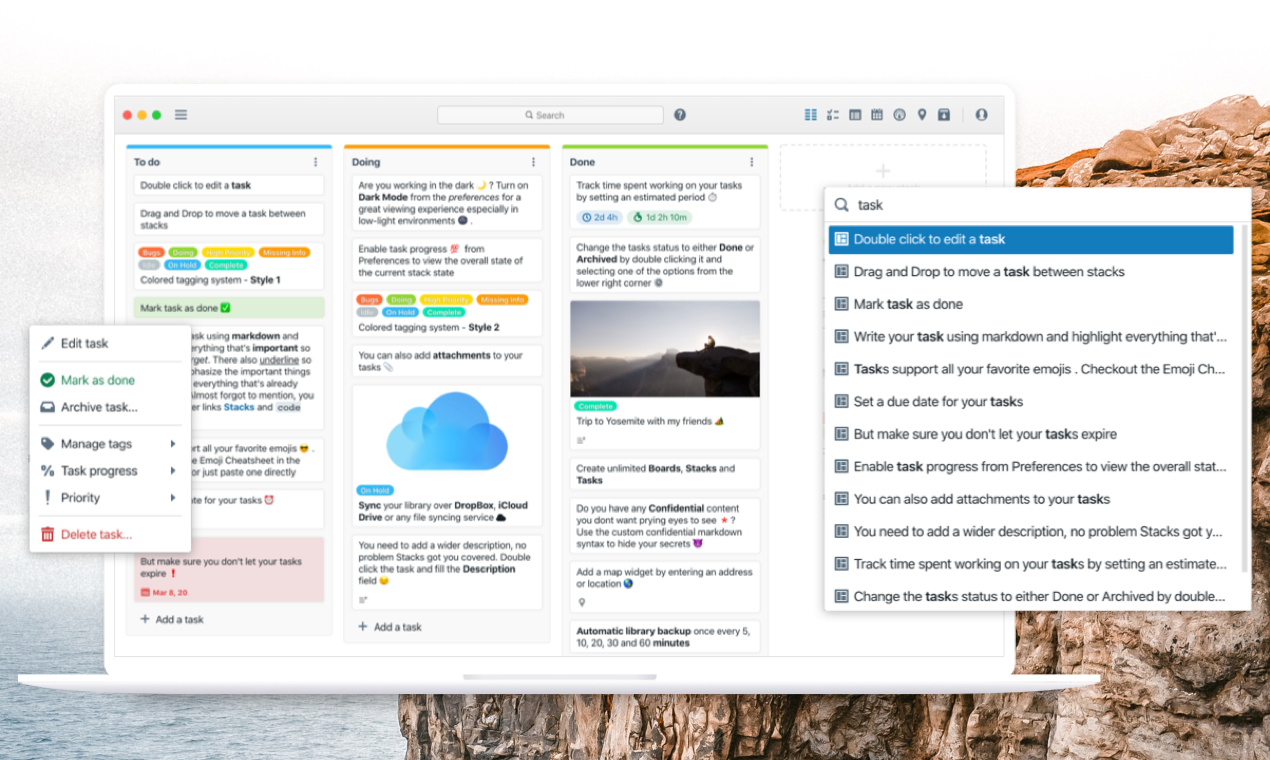 Stackvision Features